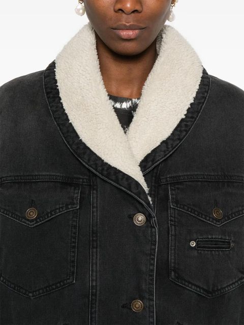 ISABEL MARANT Pimia denim jacket - Black