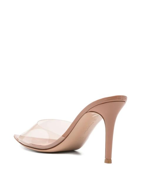 Gianvito Rossi Elle pointed-toe mules - Neutrals