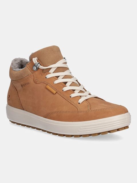 Ecco sneakersy nubukowe Soft 7 Tred Warm Gtx damskie kolor brązowy 450493-01291 - zdjęcie produktu nr 1