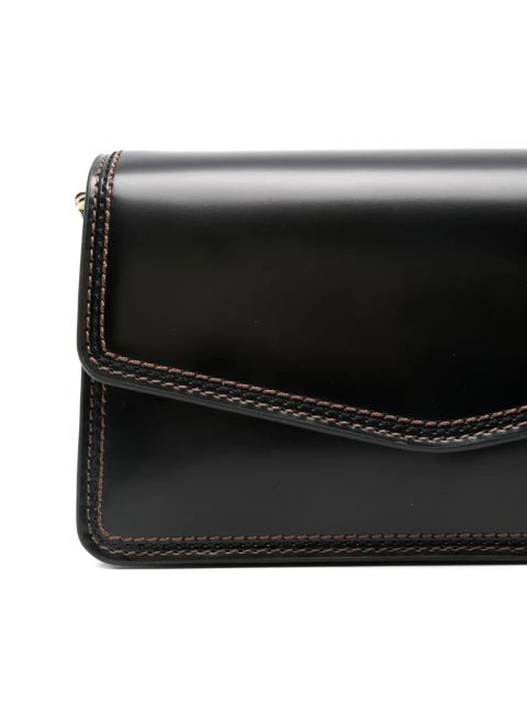 Aspinal Of London Eliza leather mini bag - Black