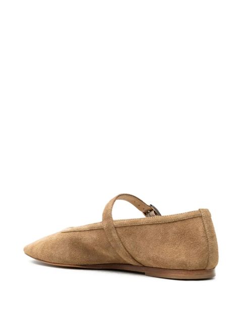 Le Monde Beryl buckle-strap ballet flats - Neutrals