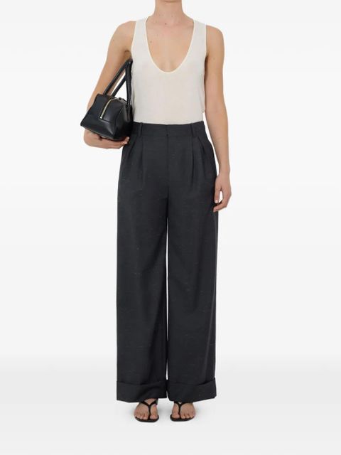 LouLou de Saison pleated trousers - Grey - zdjęcie produktu nr 2