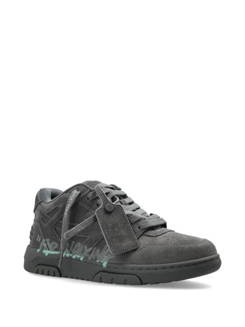 Off-White Out Of Office "For Walking" suede lace-up sneakers - Grey - zdjęcie produktu nr 2