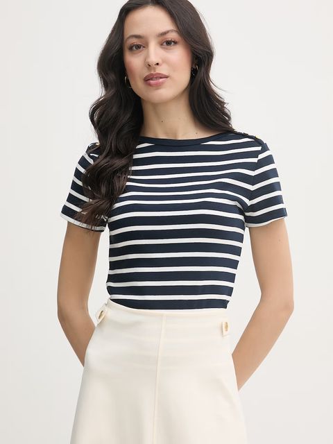 Tommy Hilfiger t-shirt damski bawełniany - zdjęcie produktu nr 2