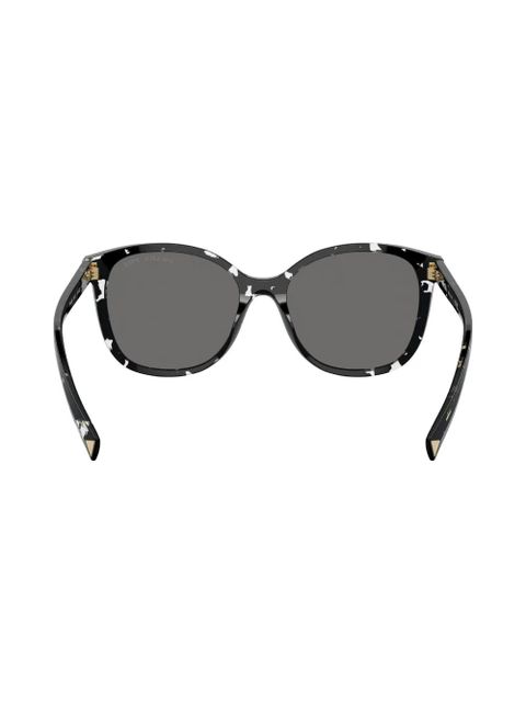 Prada Eyewear Prada PR 22ZS overvsized frame sunglasses - Black