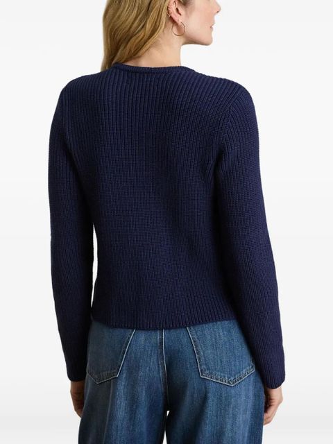 Lauren Ralph Lauren double-breasted cardigan - Blue