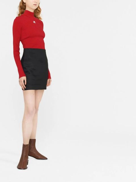 Courrèges Reedition ribbed sweater - Red
