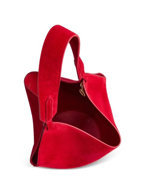 KHAITE mini Lotus tote - Red