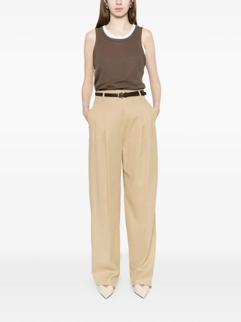 Max Mara Divo pleated belt trousers - Neutrals - zdjęcie produktu nr 2