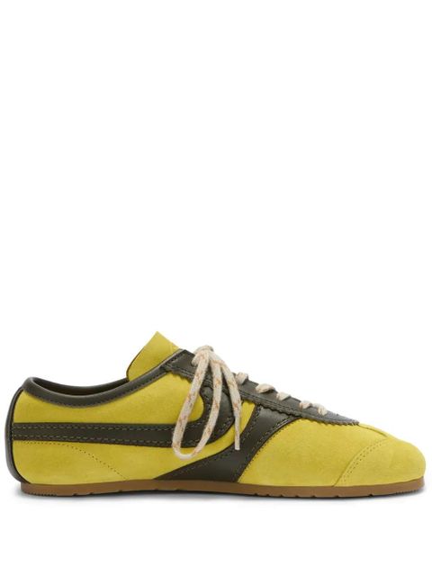 DRIES VAN NOTEN suede sneakers - Yellow - zdjęcie produktu nr 1