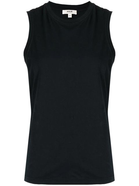 AGOLDE Amara sleeveless tank top - Blue - zdjęcie produktu nr 1