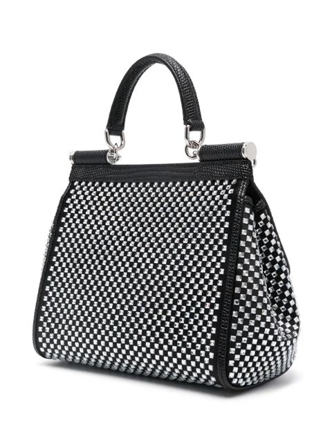 Dolce & Gabbana medium Sicily tote bag - Black - zdjęcie produktu nr 2