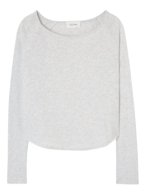 American Vintage Sonoma raglan sleeve boat neck T-shirt - Grey - zdjęcie produktu nr 1