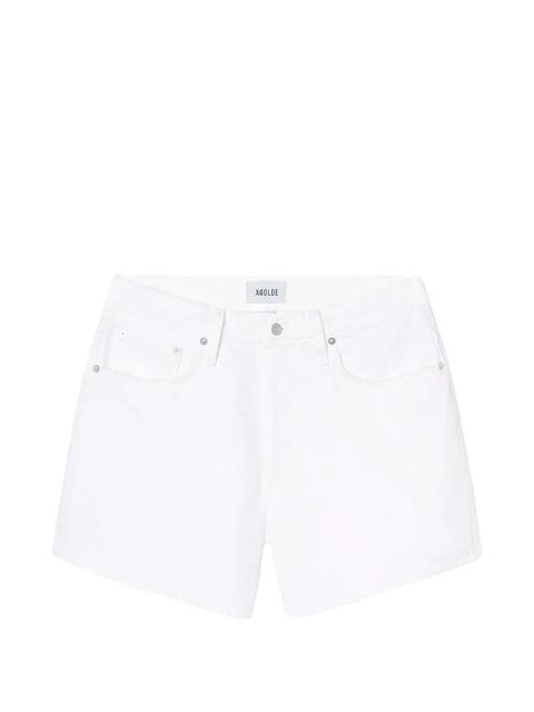 AGOLDE five-pocket denim shorts - White - zdjęcie produktu nr 1