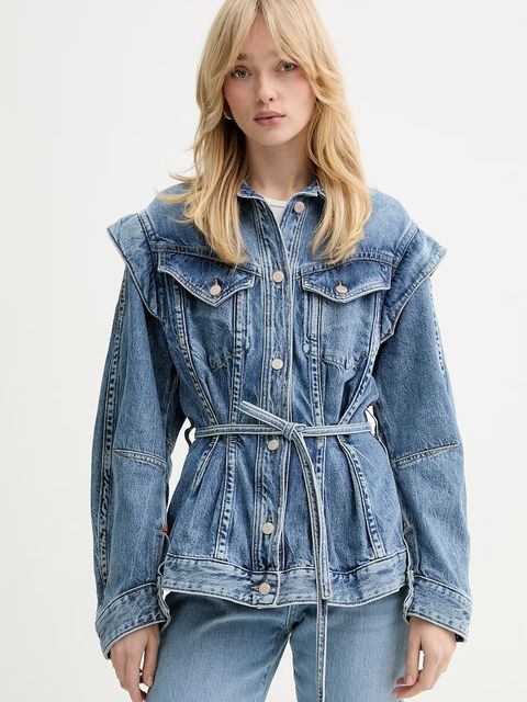 BOSS Orange kurtka jeansowa C CHINCHED JACKET - zdjęcie produktu nr 1