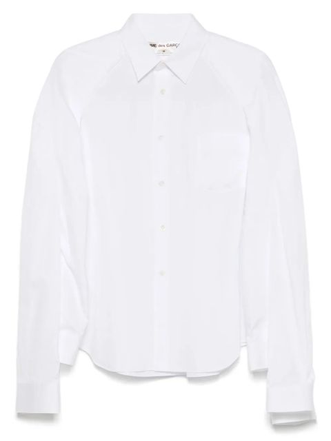Comme Des Garçons long-sleeved shirt - White - zdjęcie produktu nr 1