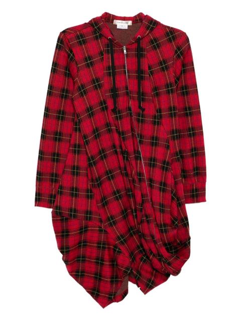 Comme Des Garçons plaid dress - Red - zdjęcie produktu nr 1