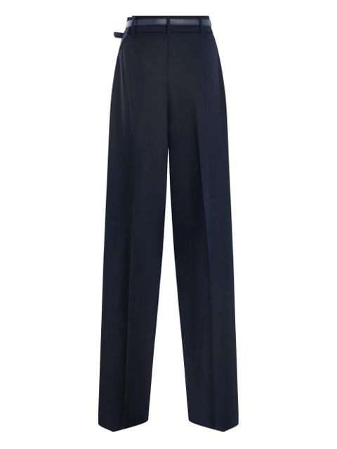 Max Mara belted trousers - Blue - zdjęcie produktu nr 2