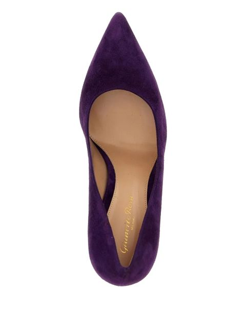 Gianvito Rossi 85mm pointed stiletto pumps - Purple