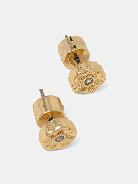 Coach kolczyki damskie metalowe - zdjęcie produktu nr 1