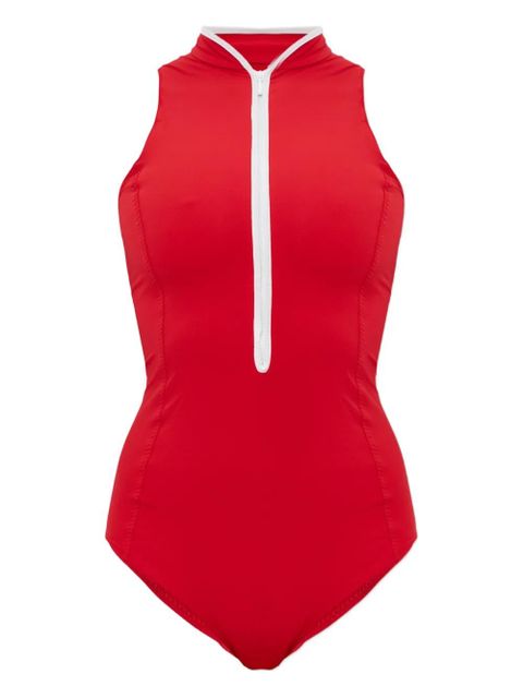 Hunza G Katya zip swimsuit - Red - zdjęcie produktu nr 1