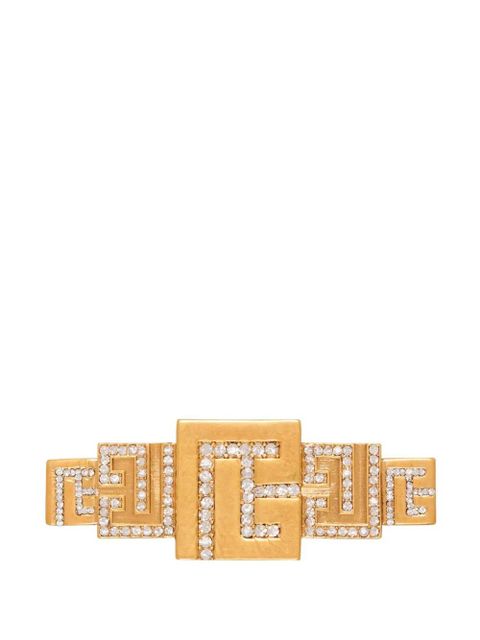Balmain crystal-embellished brooch - Gold - zdjęcie produktu nr 1