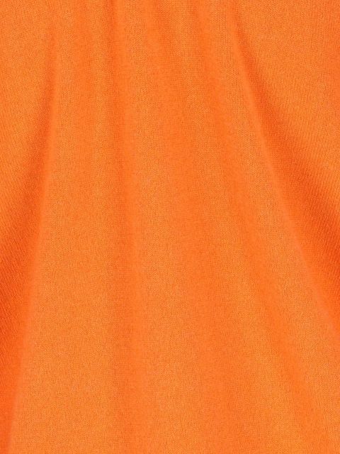 FENDI deep flared sleeve jumper - Orange