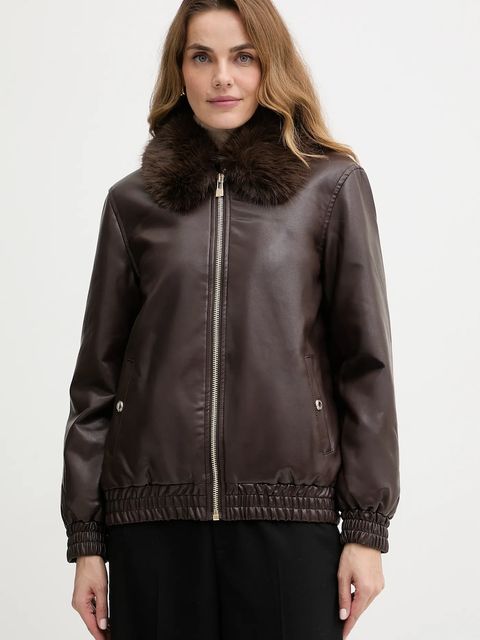 Morgan kurtka kolor brązowy przejściowa GEMPER - zdjęcie produktu nr 1