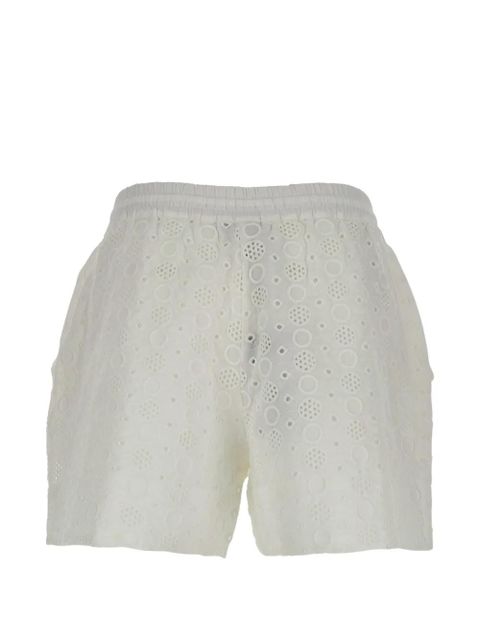 PINKO Liz broderie-anglaise drawstring shorts - White - zdjęcie produktu nr 2