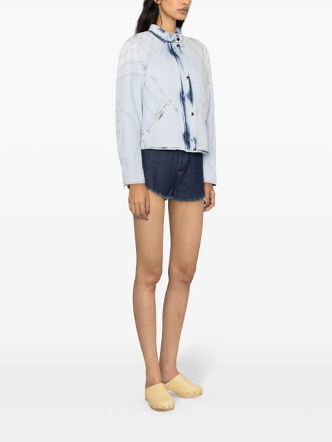 ISABEL MARANT Chady padded denim jacket - Blue