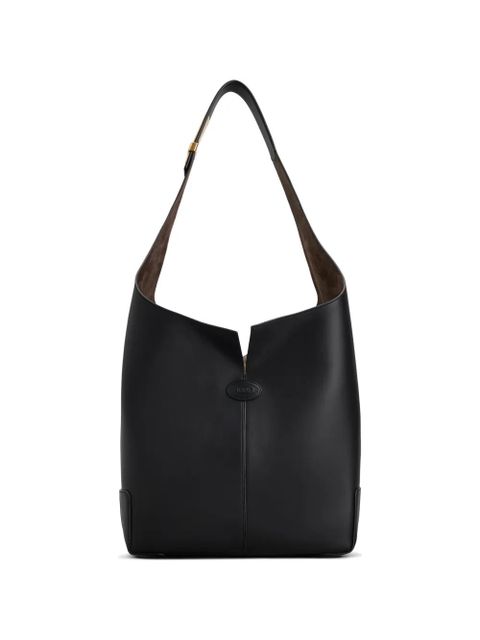 Tod's logo appliqué shoulder bag - Black - zdjęcie produktu nr 1
