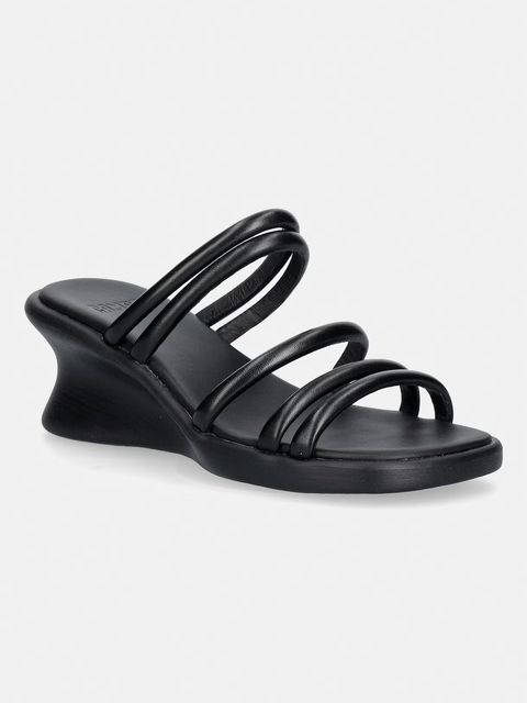 Camper klapki na koturnie damskie skórzane Louise Sandal - zdjęcie produktu nr 1