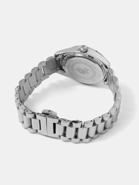 U.S. Polo Assn. zegarek MELANIE damski kolor srebrny USP8460BL