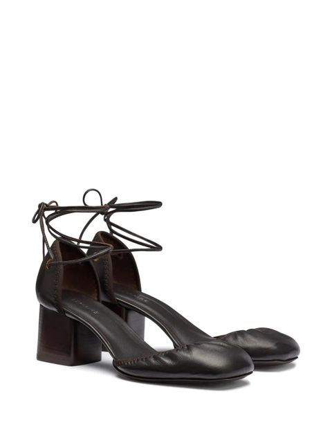 LEMAIRE 55mm Micro Ballerina pumps - Brown