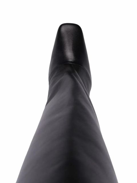 Coperni square-toe boots - Black