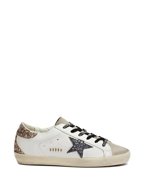 Golden Goose glitter-embellished sneakers - White - zdjęcie produktu nr 1