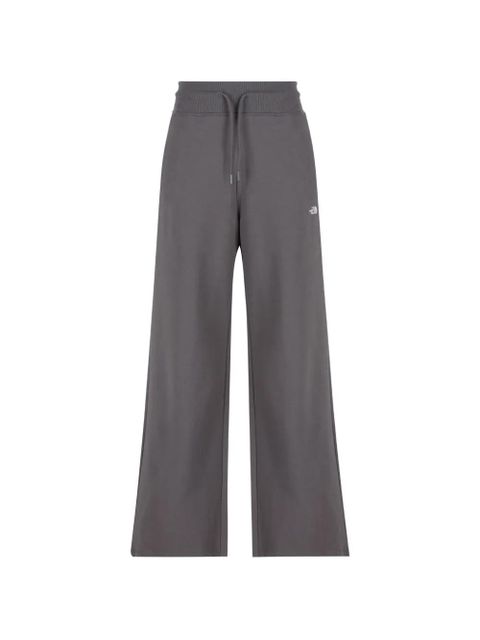 The North Face embroidered logo wide-leg trousers - Grey - zdjęcie produktu nr 1