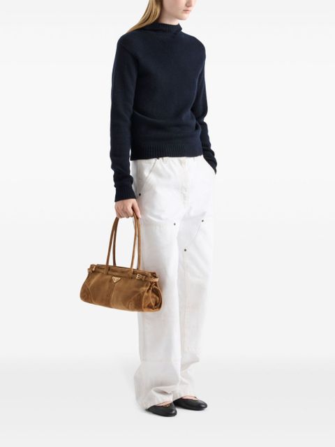 Prada canvas trousers - White