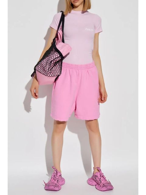 Balenciaga cotton shorts - Pink
