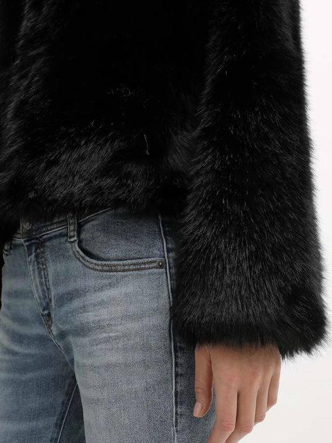 Blugirl Blumarine kurtka kolor czarny przejściowa RF5212.E1088