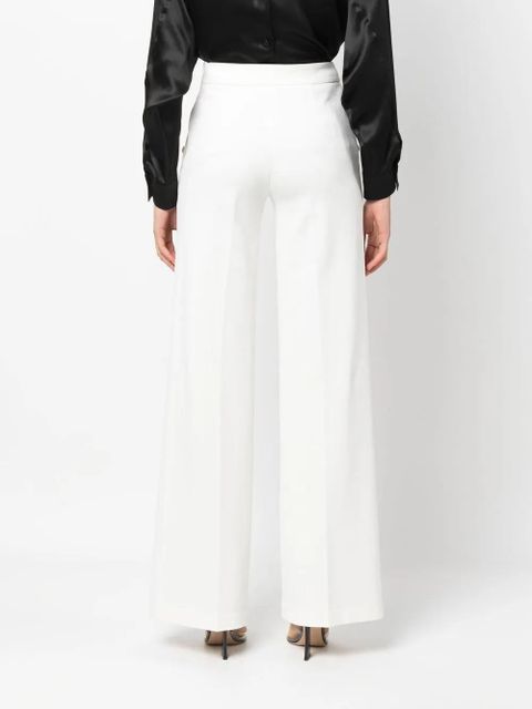 TWINSET wide-leg tailored trousers - White