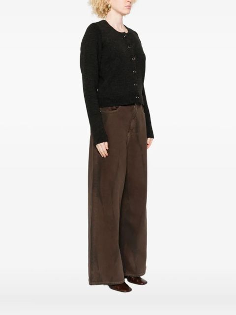 LEMAIRE button-front cardigan - Brown - zdjęcie produktu nr 2