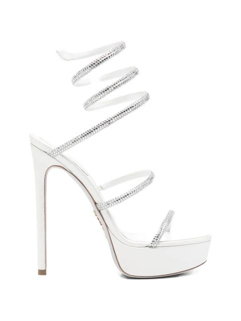 René Caovilla Cleo sandals - White - zdjęcie produktu nr 1