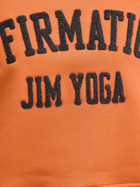 JOYINME bluza Classic damska kolor pomarańczowy wzorzysta Classic