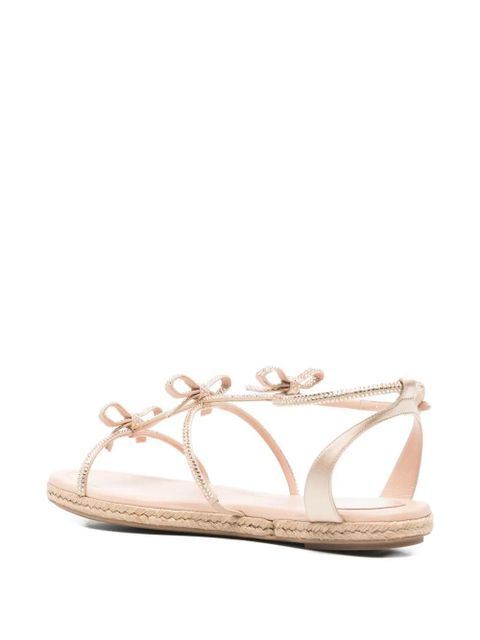 René Caovilla Caterina bow sandals - Neutrals - zdjęcie produktu nr 2