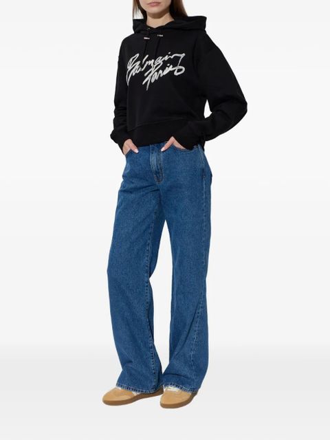 Balmain script-graphic hoodie - Black - zdjęcie produktu nr 2