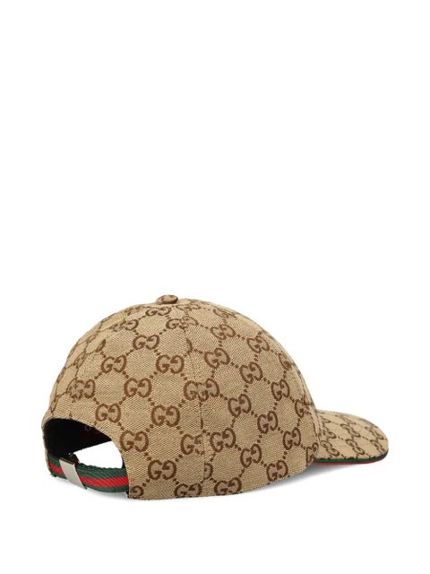 Gucci GG-patterned baseball cap - Neutrals - zdjęcie produktu nr 2