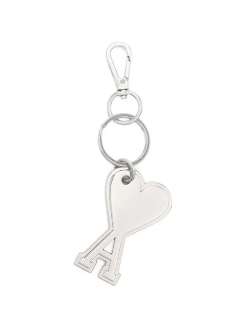 AMI Paris logo-pendant keyring - Silver - zdjęcie produktu nr 1