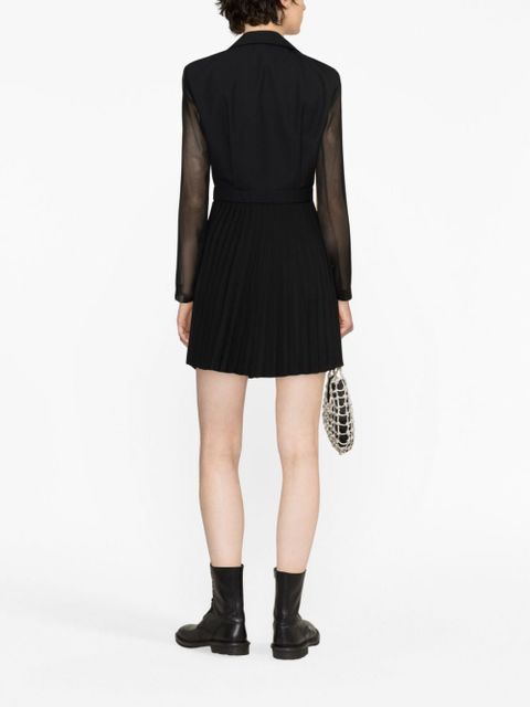 SANDRO panelled blazer dress - Black - zdjęcie produktu nr 2