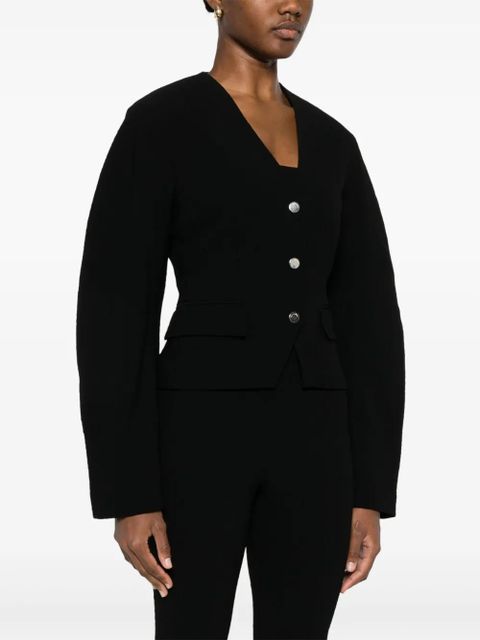 Nanushka muslin jacket - Black